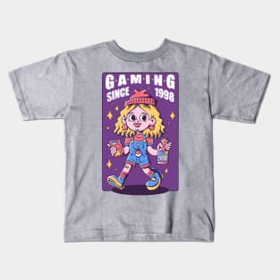 Gaming since 1998 Kids T-Shirt